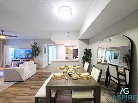 The Willow Floor Plan Dining Room| Aspire at Gateway