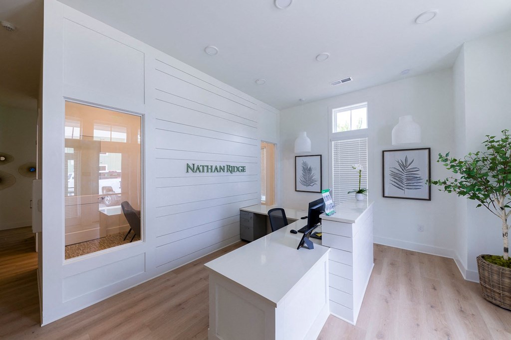 Nathan Ridge Apartments - Clubhouse Leasing Area