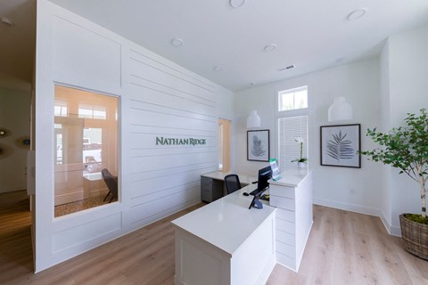 Nathan Ridge Apartments - Clubhouse Leasing Area