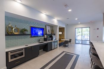 Clubroom with Coffee Bar