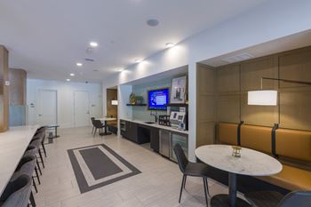 Clubroom with Coffee Bar