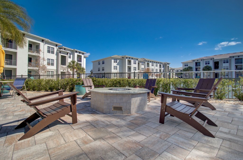 Coralina Apartments | Cape Coral, FL | Fire Pit