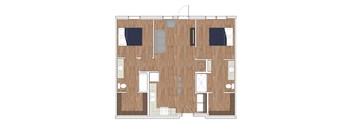 Ambar Trail | 2 Bed 2 Bath 970 sq. ft. | Homestead, FL