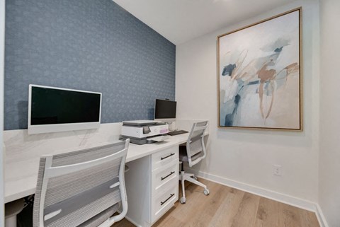 The Park at Wintergreen Apartments | DeSoto, TX  | Clubhouse Business Center