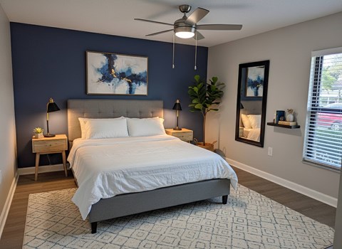 The Palms of Clearwater Bedroom (virtually staged)