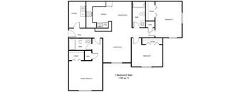 Tiger Bay | Gainesville, FL | 3 Bedroom 2 Bathroom