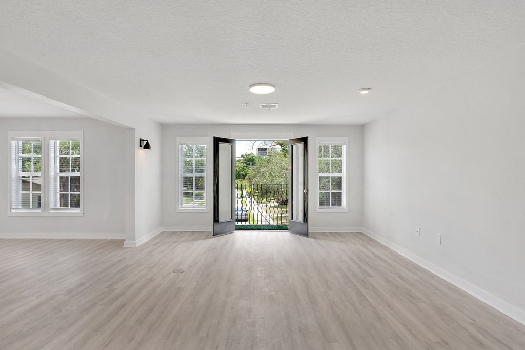 View from Livingroom on to Bayshore Blvd.