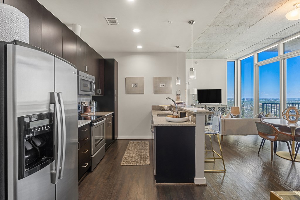 Allure Hermann Park | 2 Bedroom Model Kitchen