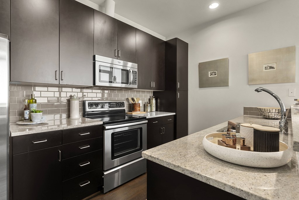 Allure Hermann Park | 2 Bedroom Model Kitchen