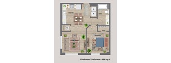 Ambar Station | 1 bed 1 bath 686 sq. ft. at Ambar station, Homestead, FL
