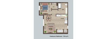 Ambar Station | 1 bed 1 bath 759 sq. ft. at Ambar station, Homestead, FL