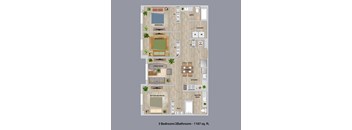 Ambar Station | 3 bed 2 bath 1,187 sq. ft. at Ambar Station, Homestead, FL