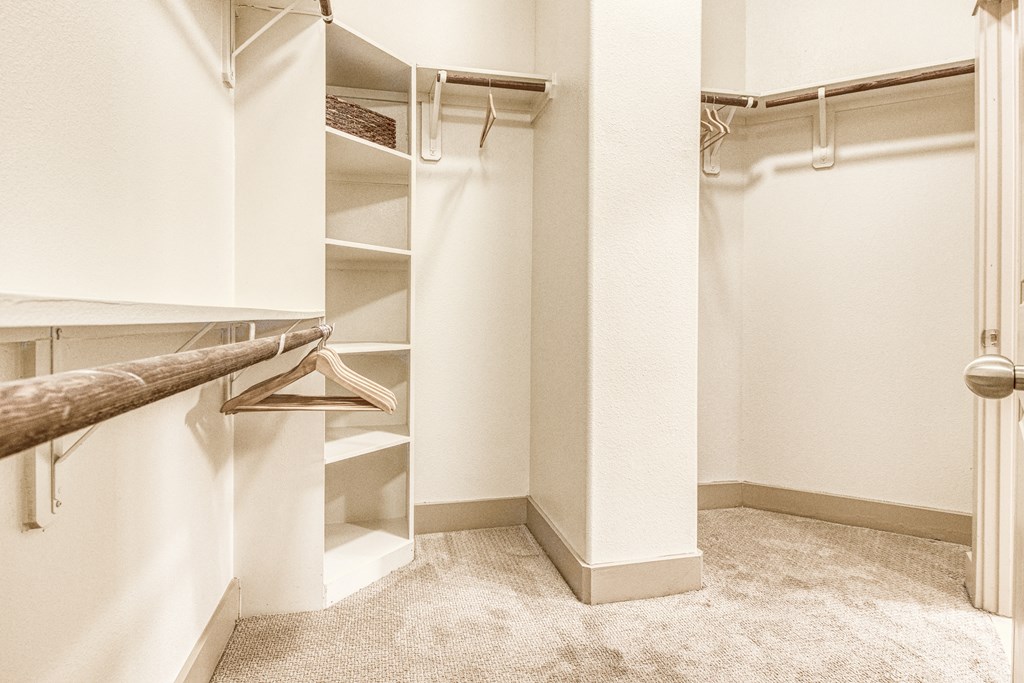 Skyline Model Unit - Walk-in closet