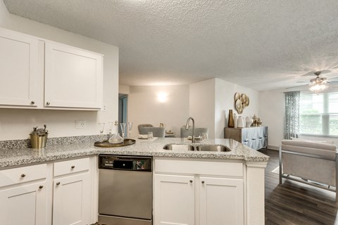Bahia Cove Apartments Model Kitchen