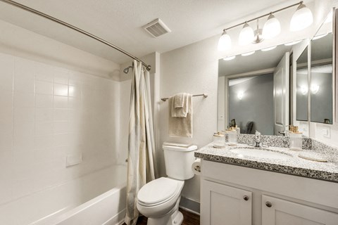 Bahia Cove Apartments Model Bathroom