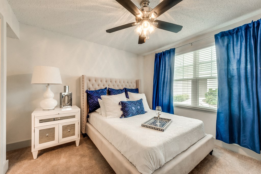 Bahia Cove Apartments Model Bedroom