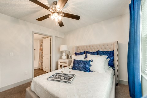 Bahia Cove Apartments Model Bedroom