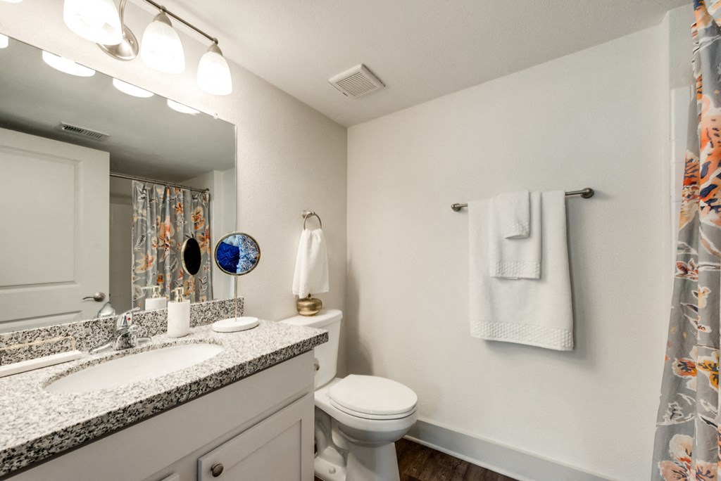 Bahia Cove Apartments Model Bathroom