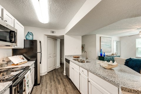 Bahia Cove Apartments Model Kitchen