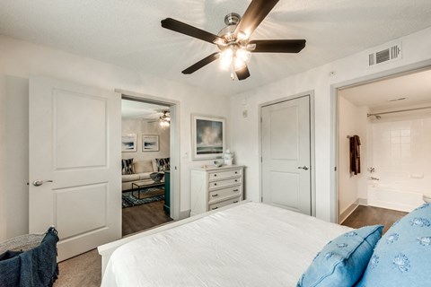 Bahia Cove Apartments Model Bedroom