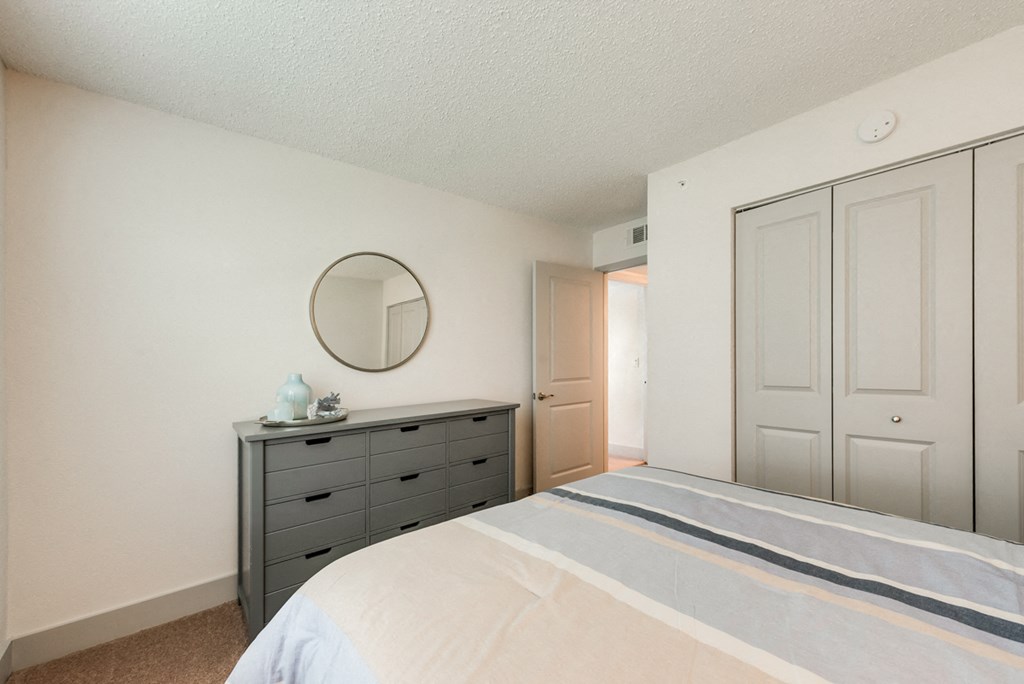 Bahia Cove Apartments Model Bedroom