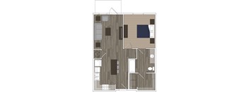 Landon Preserve 1 Bedroom Floor Plan