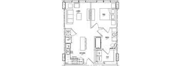 The Ambar |  1 Bed 1 Bath 648 sq. ft. | Miami, FL