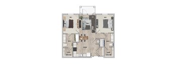 2 Bedroom | 2 Bathroom | Nathan Ridge