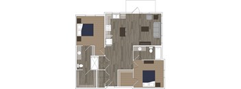 Landon Preserve 2 Bedroom Floor Plan