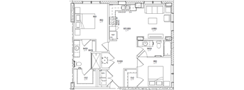 The Ambar |  2 Bed 2 Bath 997 sq. ft. | Miami, FL
