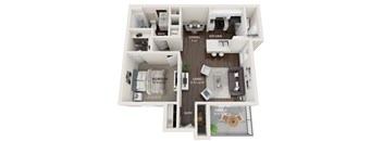The Birch - 1 Bedroom 1 Bath | Aspire at Gateway | Pinellas Park, FL