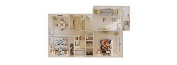 Woodlake Park Cypress 1073 Floor Plan