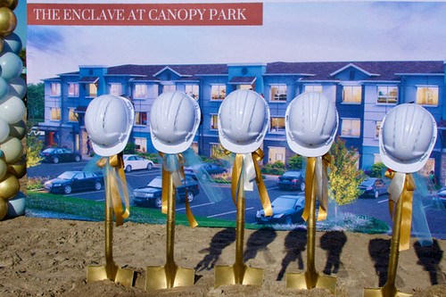 The Enclave at Canopy Park Ground Breaking