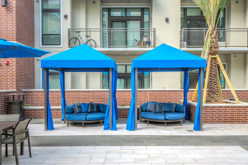 Private Poolside Cabanas