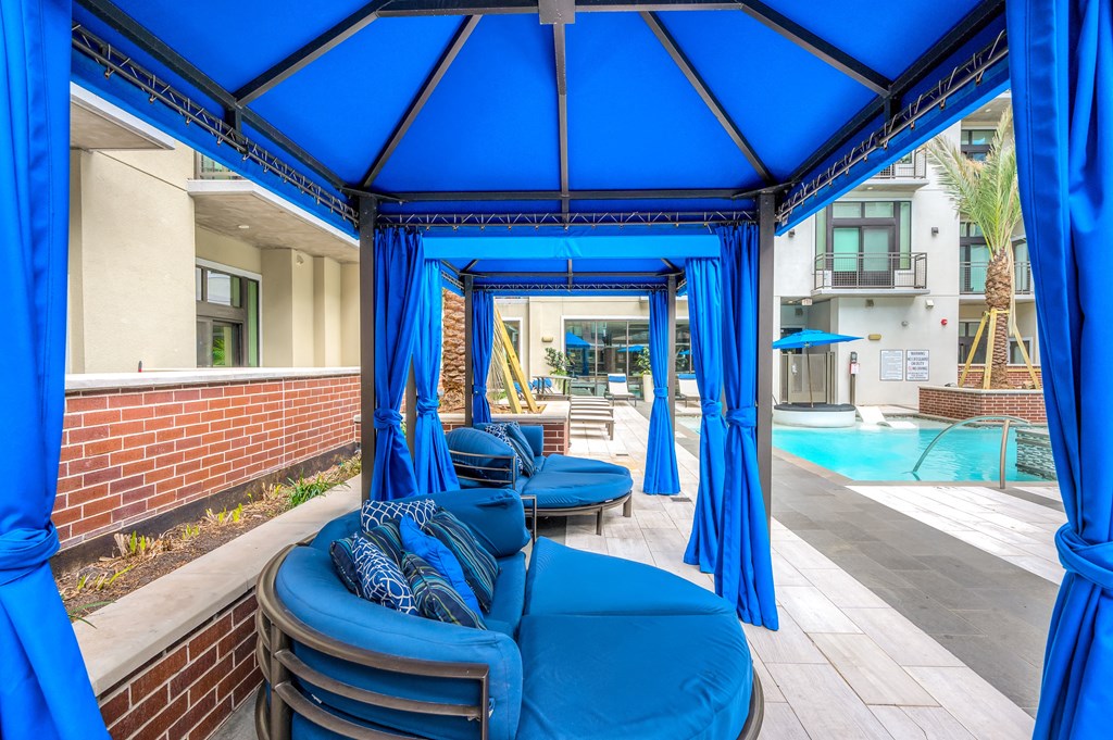 Private Poolside Cabanas