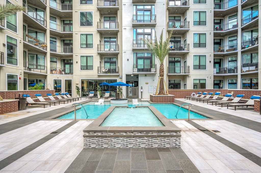 Swimming Pool and Lounge Areas