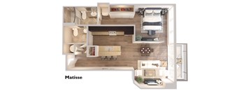 Matisse - 1 Bedroom 1.5 Baths