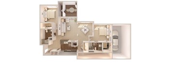 Harbor Cove Apartments Floor Plan