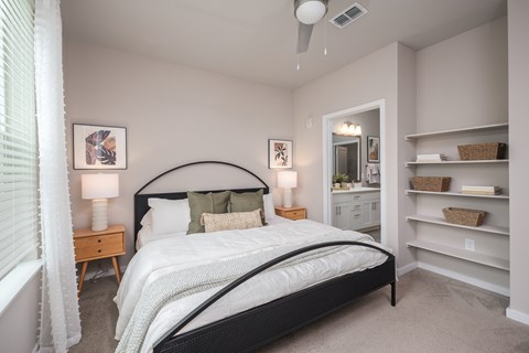 Bedroom with Large Bed at The Residences at Enso, Jacksonville, 32224
