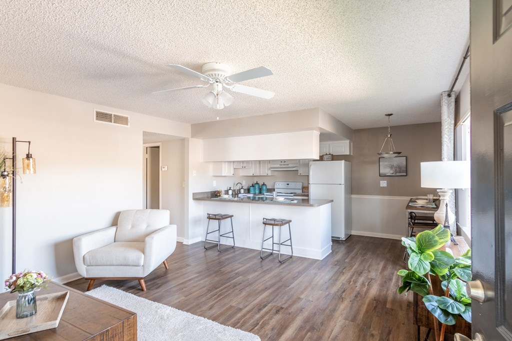 Townsgate Model Unit Living Room