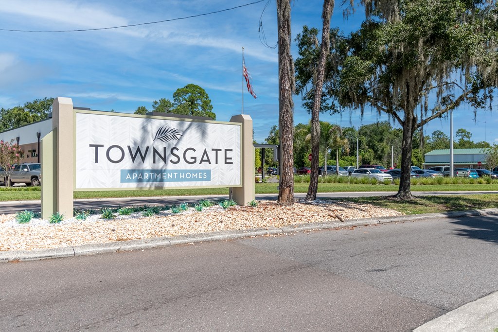 Townsgate Apartments Entry