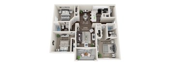 The Hibiscus - 3 Bedroom 2 Bath | Aspire at Gateway | Pinellas Park, FL