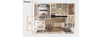 Picasso - I Bedroom 1.5 Baths