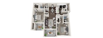 The Magnolia - 2 Bedroom 2 Bath | Aspire at Gateway | Pinellas Park, FL