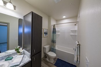 Lofts at Jefferson Station Bathroom - Photo Gallery 11