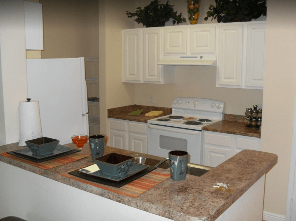 Pine Berry Senior Apartments Kitchen