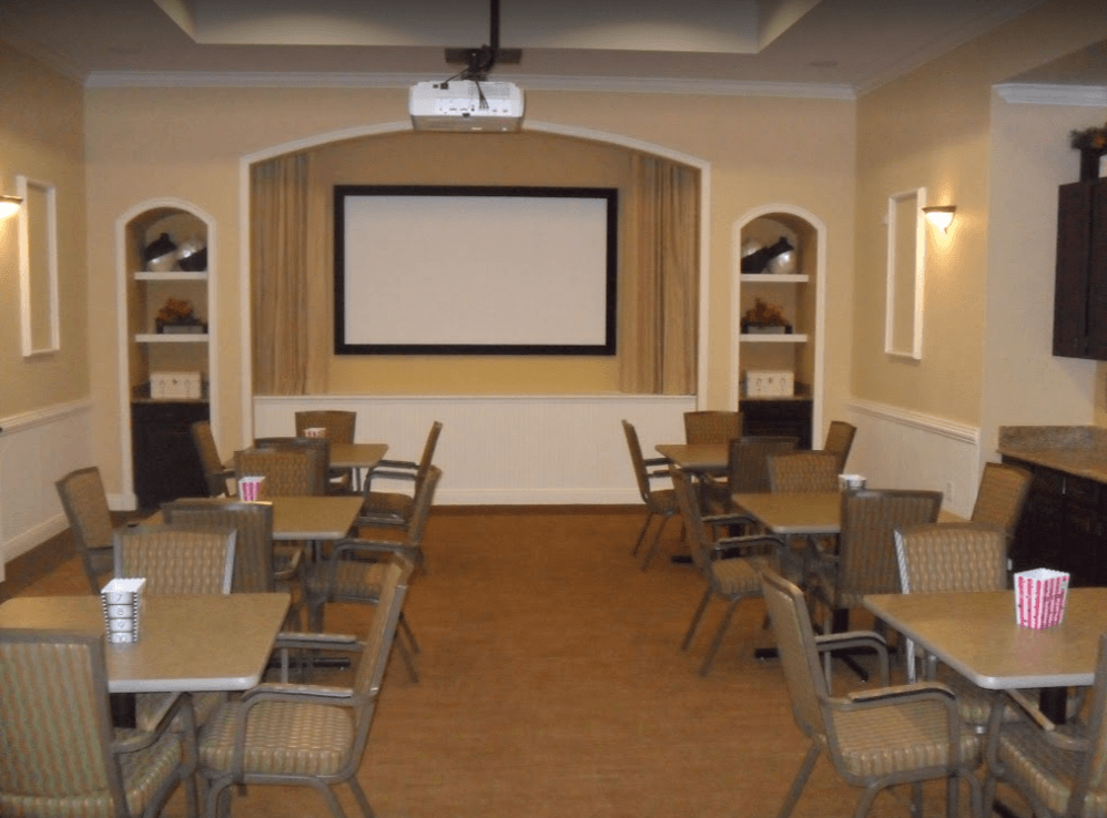 Pine Berry Senior Apartments Movie Theater