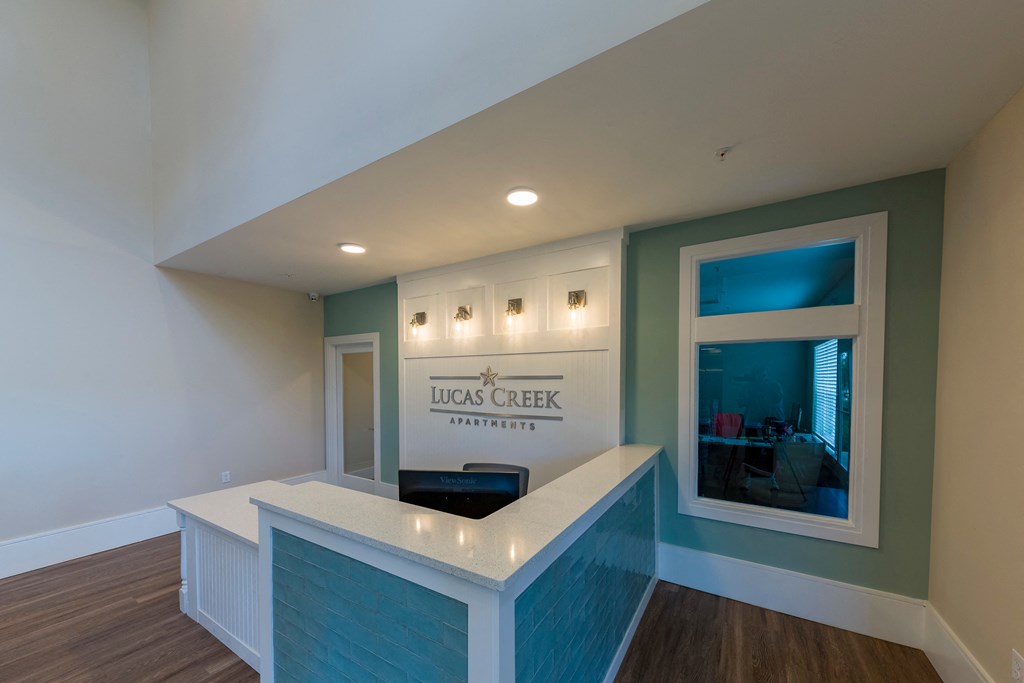 Lucas Creek Reception Area