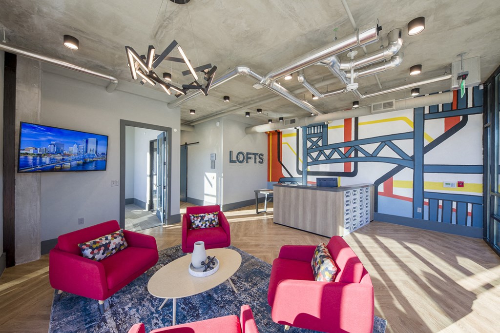 Lofts at Jefferson Station Lobby