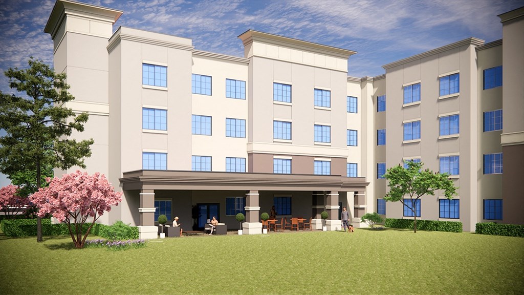 Monroe Place Apartments | Clubhouse  Patio